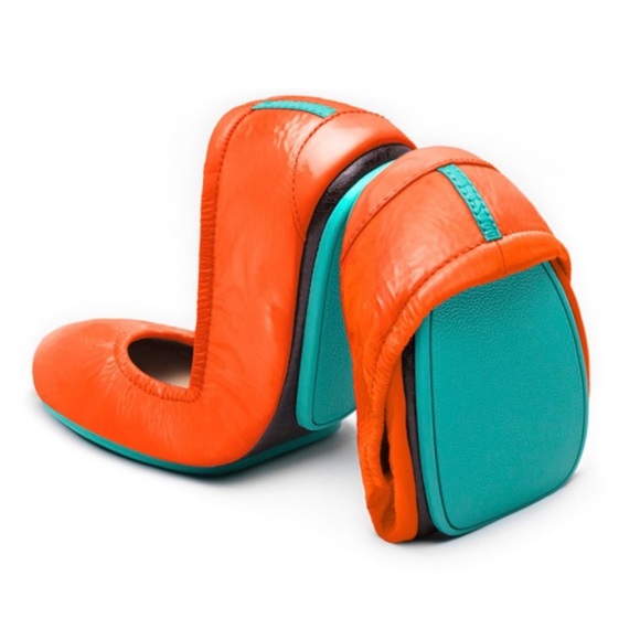 TIEKS - NEON OUTRAGEOUS ORANGE - Size 9 - Picture 1 of 9